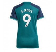 Arsenal Gabriel Jesus #9 Koszulka Trzecia damskie 2023-24 Krótki Rękaw